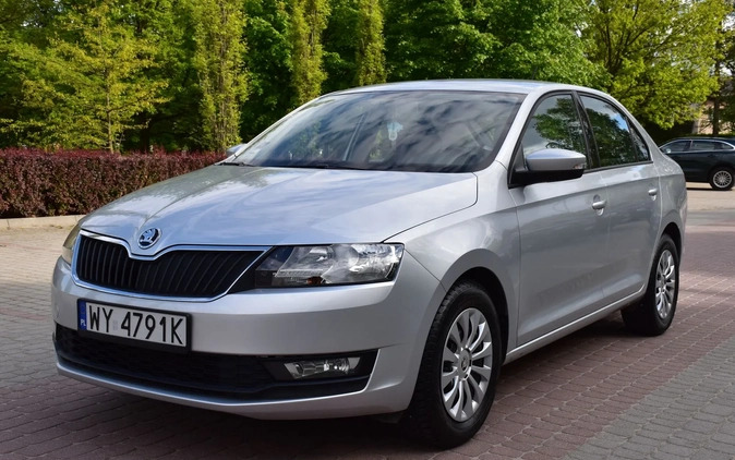 Skoda RAPID cena 42400 przebieg: 147899, rok produkcji 2017 z Rzeszów małe 781